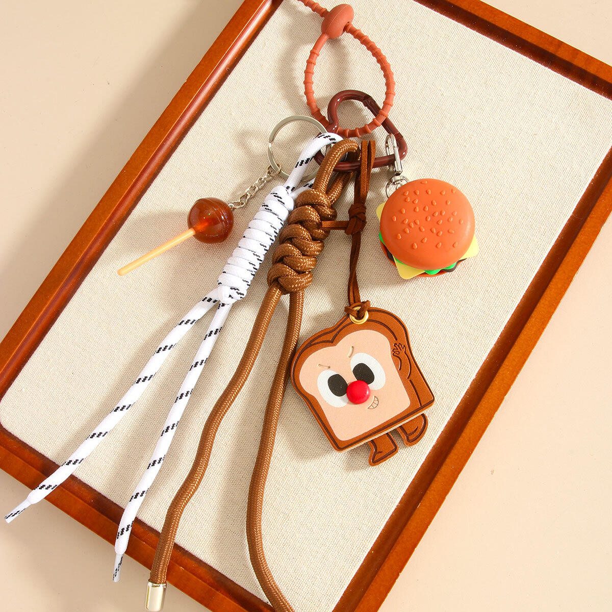 1 Piece Simple Series Casual Figure PU Women's Bag Charms Picture4