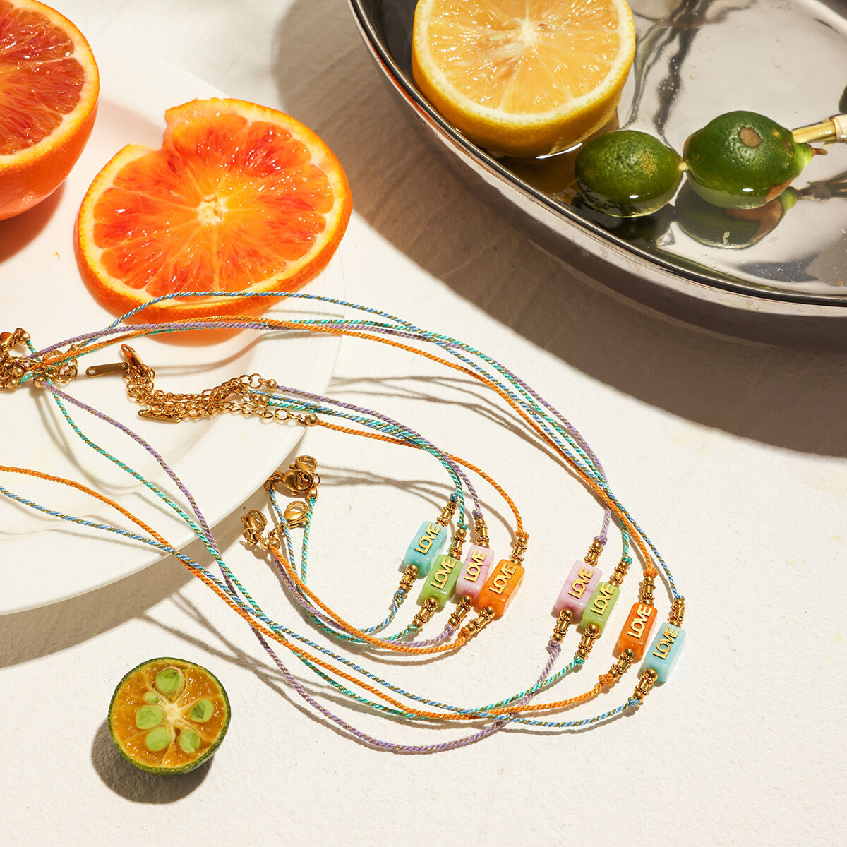 Braccialetti con ciondoli d'amore Immagine2