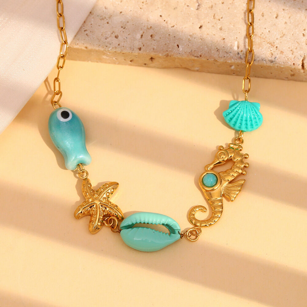Cute Oceanic Pendant Necklaces
