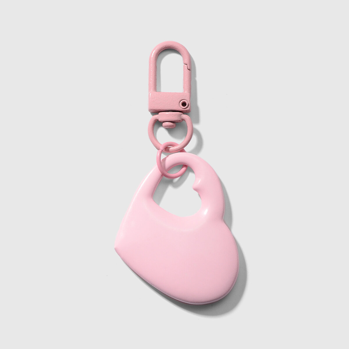 Dijes sencillos para bolsos con forma de corazón Imagen6