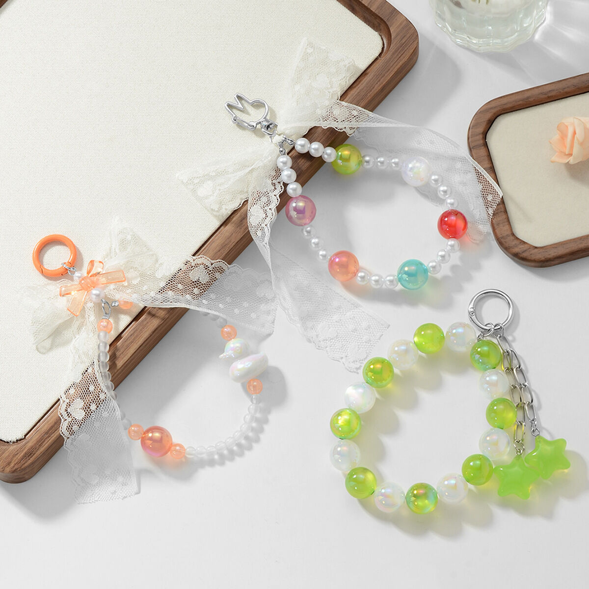 Cute Beads Bag Charms
