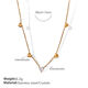 Xl425Weg White Stone Gold Necklace Picture2