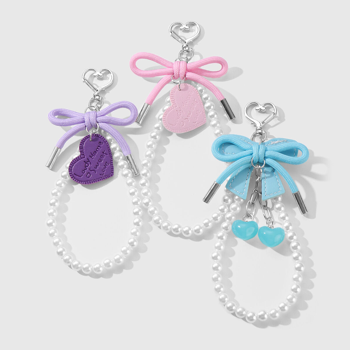 Sweet Bow Knot Women's Bag Charms