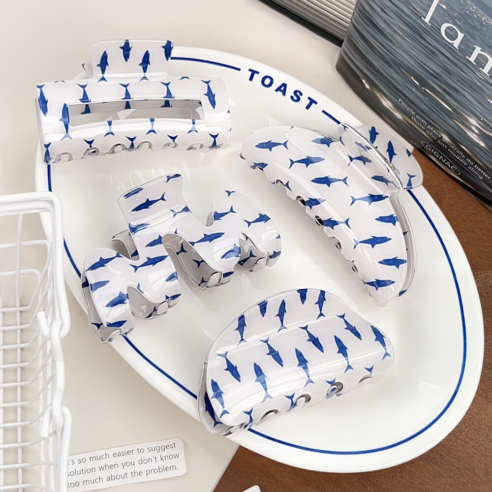1 Pair Simple Series Casual Cartoon PVC Women's Hair Claws