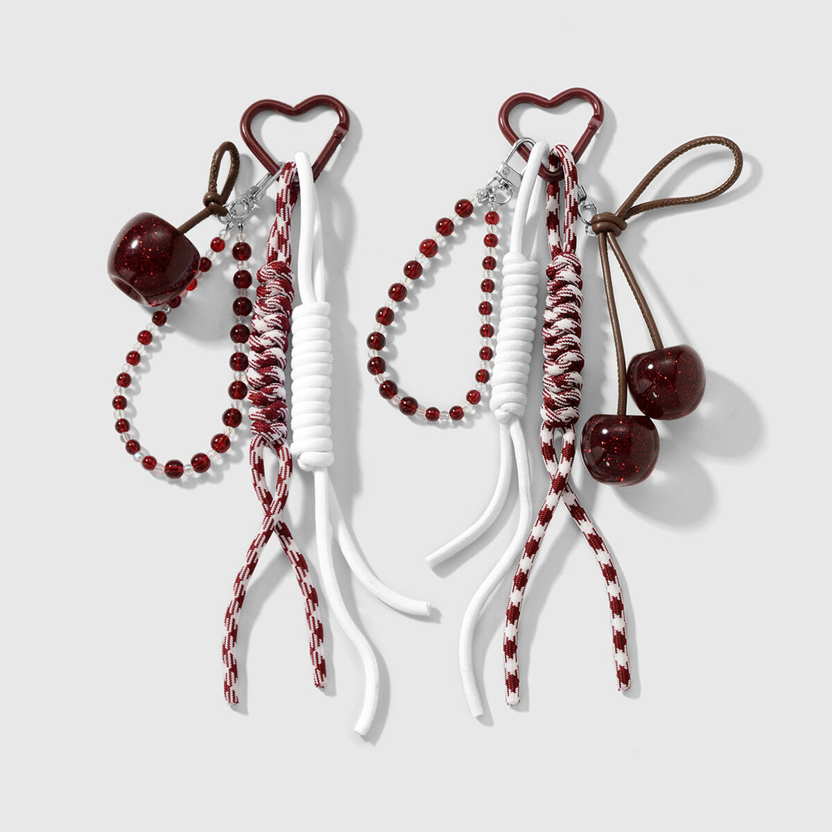 Süße Kirsche Legierung Tasche Charms 2