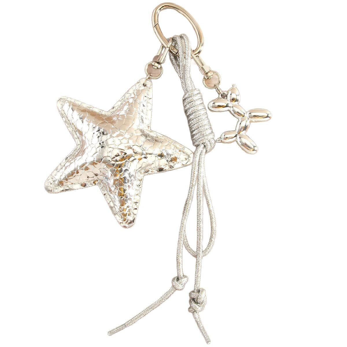 Versatile Stylish Classic PU Five - pointed Star Women's Bag Charms h5 Picture5