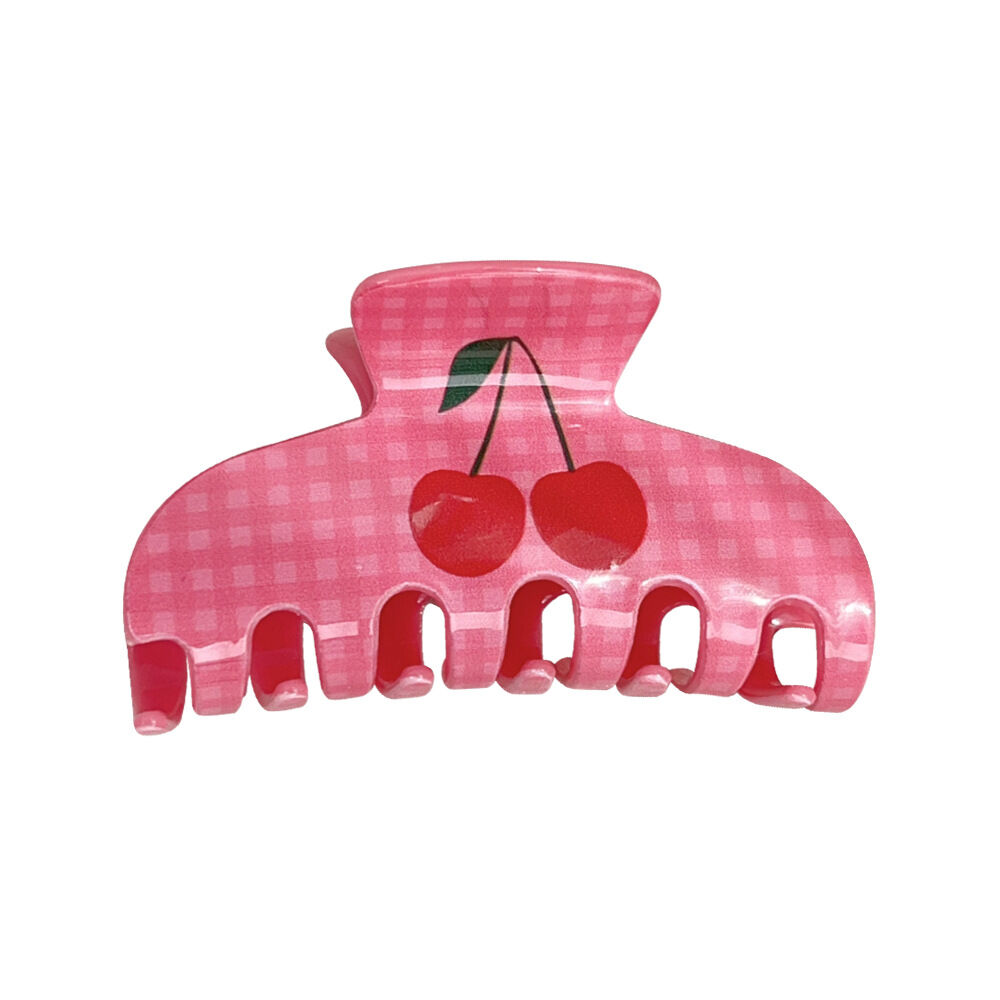 Elegante und Retro Pink Cherry - Themen Acryl Damen Haarklammern h5 Bild4