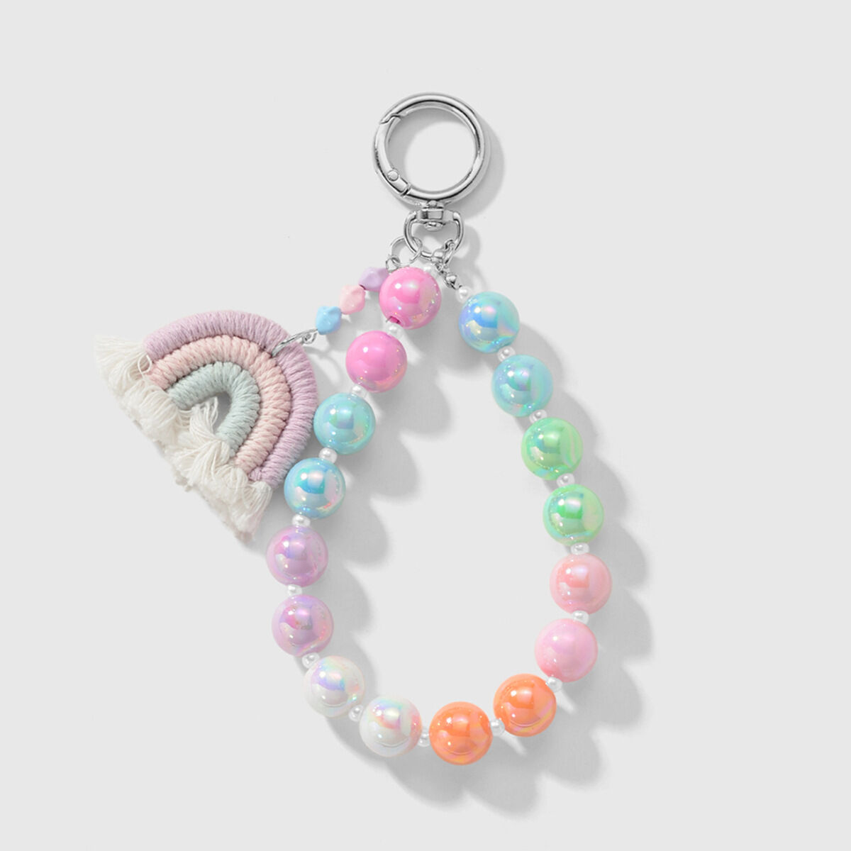 1 porte-clés arc-en-ciel multicolore Image2