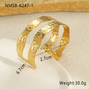 Romantic Series Vacation Geometric Stainless Steel Waterproof  Women's  Bracelets h5 Picture2
