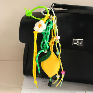 Vivid Lemon Yellow Series Women's Bag Charms h5