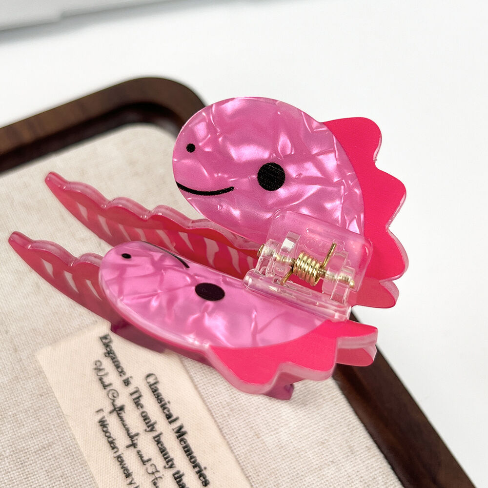 1 Stück süße kleine Dinosaurier-Haarklammern aus Acryl für Damen h5Bild2