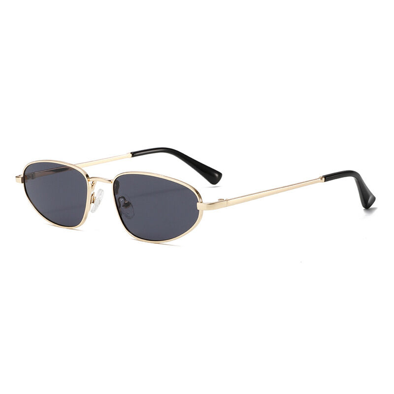 1 Pair Simple Series Casual Metal Women's Sunglasses h5 