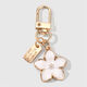 1 White Cherry Blossom Keychain Picture2