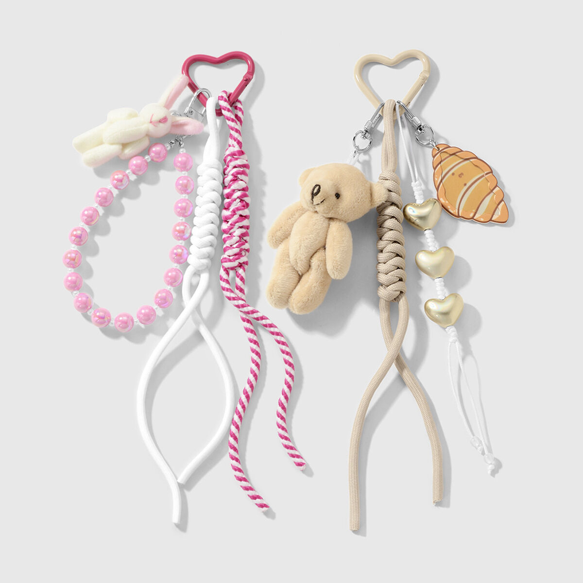 Cute Plush Animal Alloy Bag Charms 2