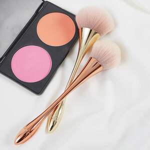 puderpel goldfarbener make-up-pel für damen h5 Bild2