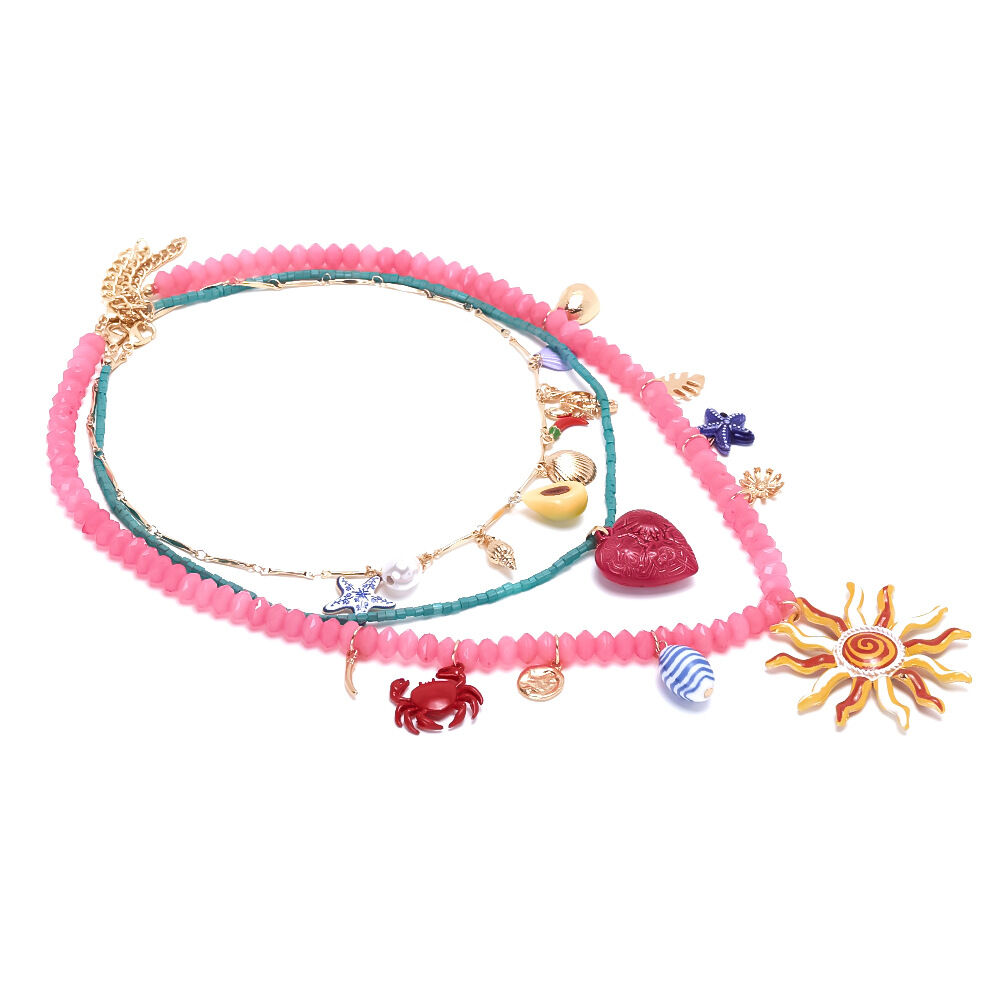 Romantic Vacation Layered Necklaces Picture3