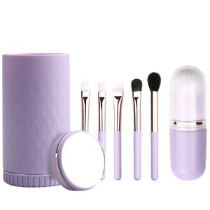tragbares make-up-pelset für damen mit spiegel h5 Bild4
