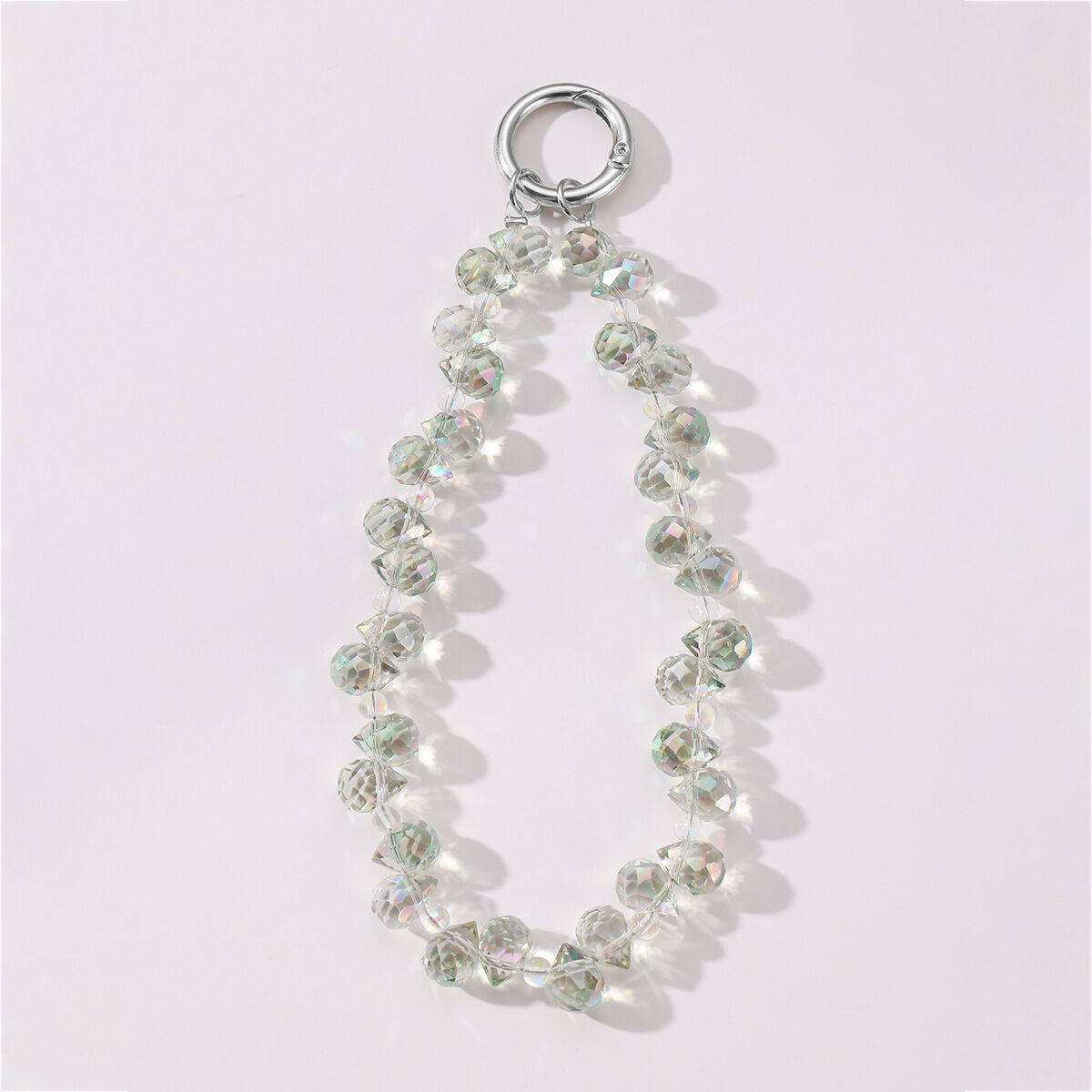 1 Green Beaded Keychain Picture9