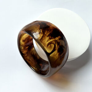 Blurred Vintage Wide - brimmed Acrylic Women's Bangles h5 Picture4