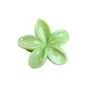 1 Piece Romantic Series Sweet Flower Resin Women's Hair Claws h5 Picture4
