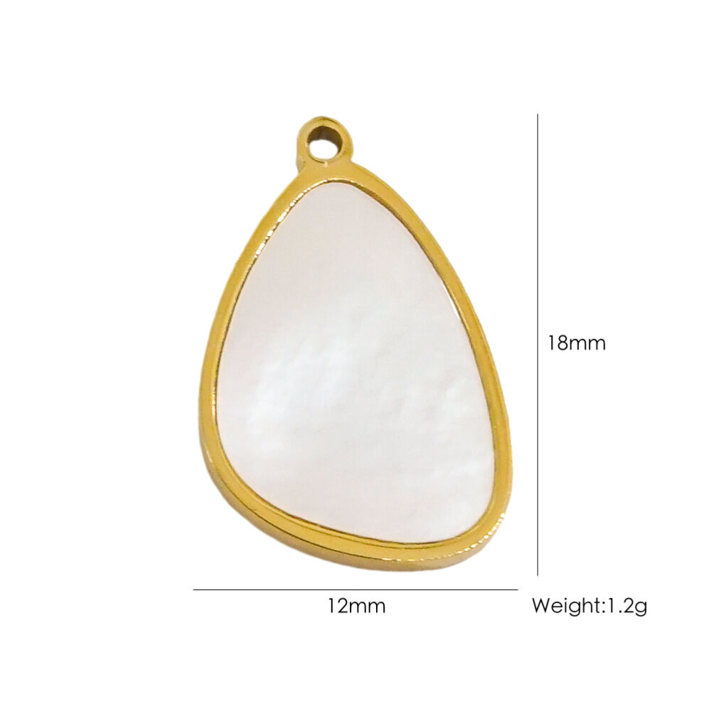 3 Oval White Shell Picture3