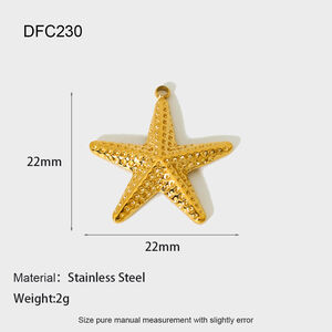 1 Pair Classic Series Retro Turtle Stainless Steel Waterproof Gold Color Unisex Pendants h5