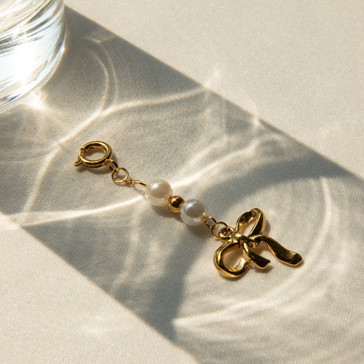 style bow knot stainless steel gold color bikini pendants h5 Picture3