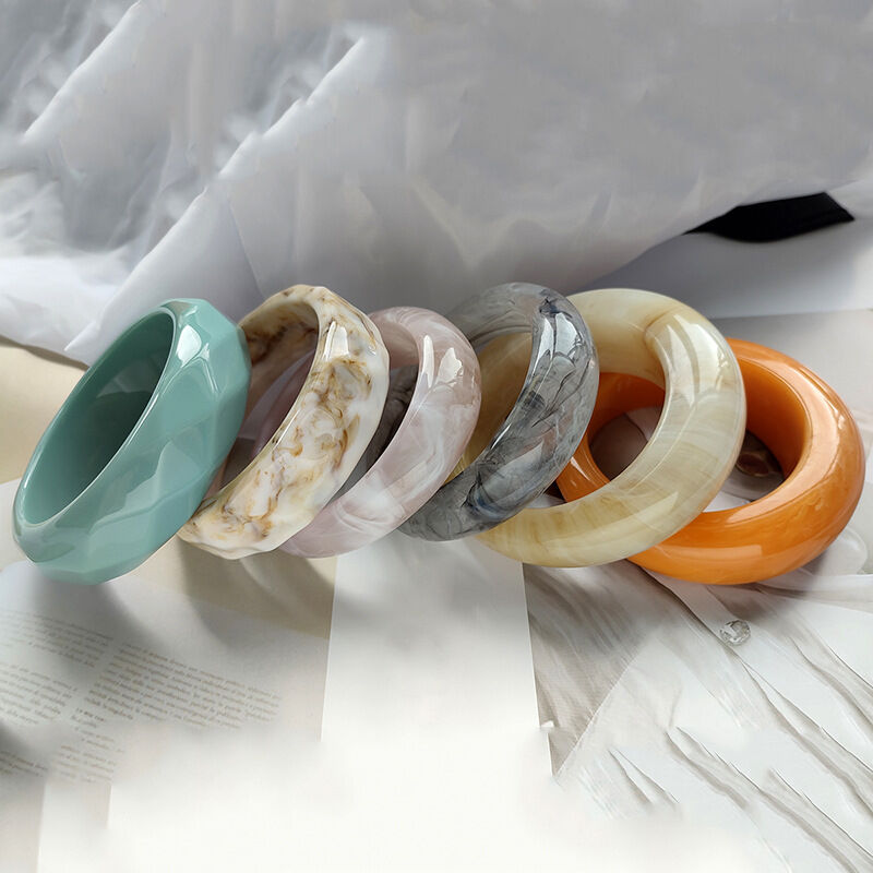 Sophisticated and Elegant Acrylic Women's Bracelets