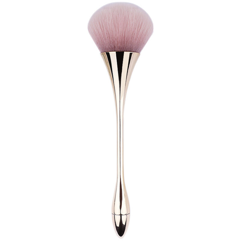 puderpel goldfarbener make-up-pel für damen