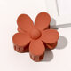 Frosted Large Flower Hairpin-Dark Orange Picture21