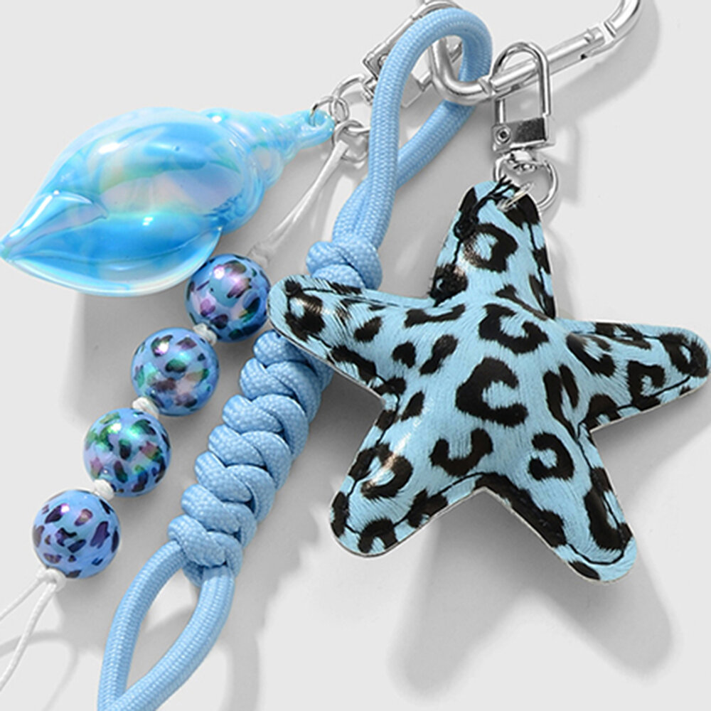 Leather Star Alloy Bag Charms h5Picture4