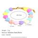 Buntes Acrylarmband