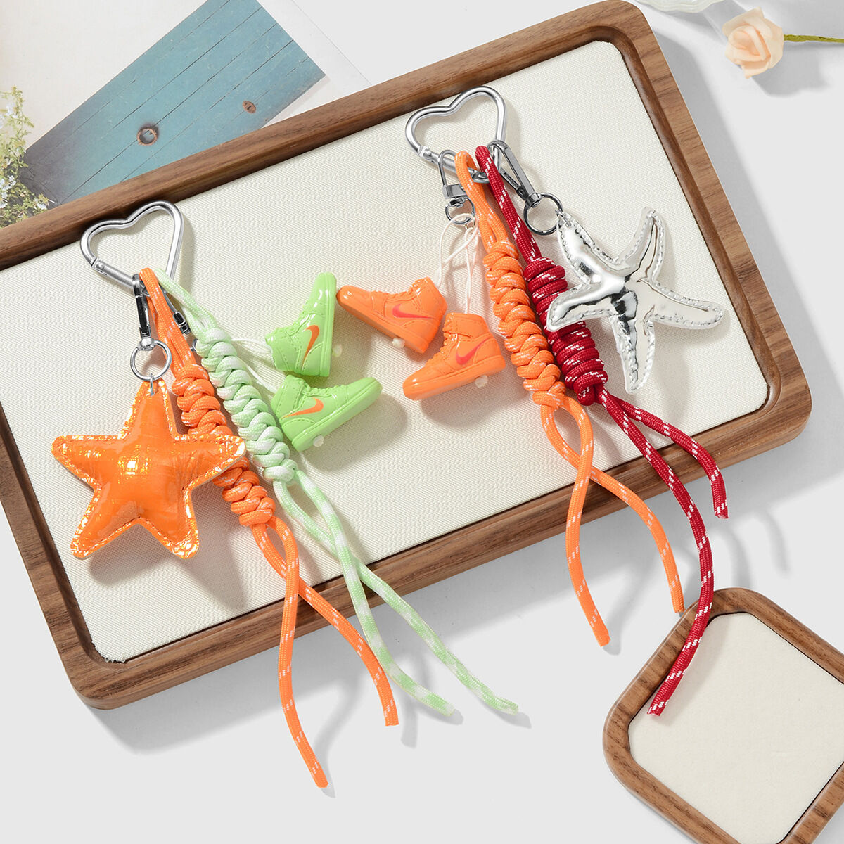 Sport Star Alloy Bag Charms