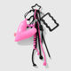 1 Pink Heart Keychain Picture2
