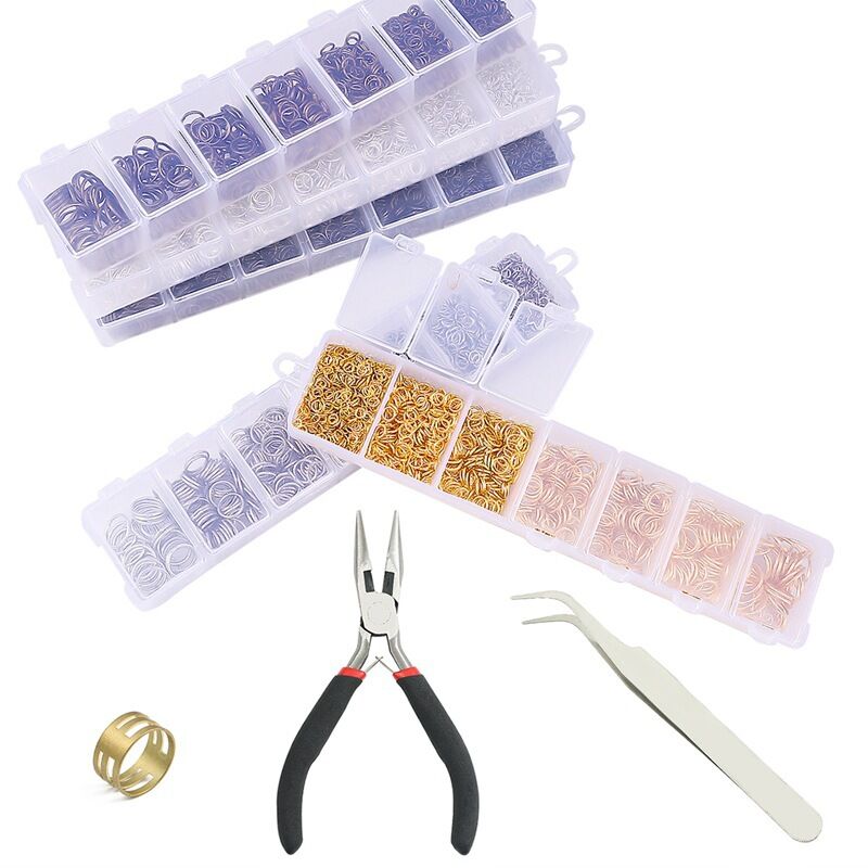 1 Box DIY 3-10mm Opening Connection Rings 2