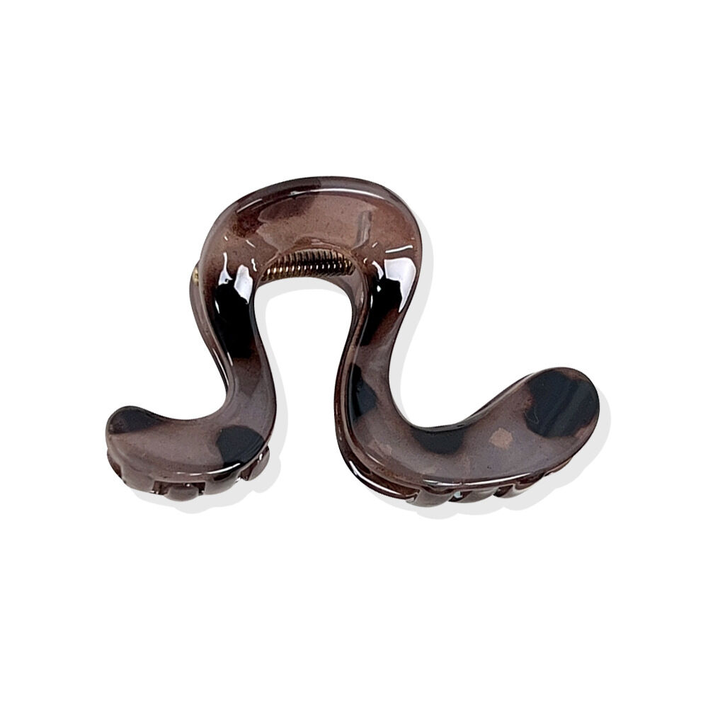 Simple Series Casual Leopard Print Resin Women's Hair Claws h5Picture4