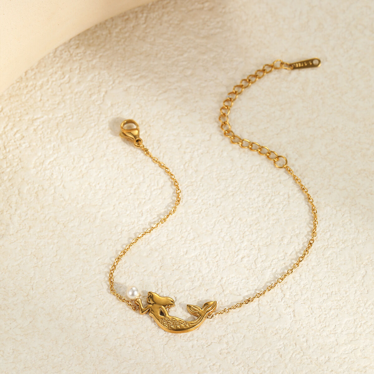 1 par de pendientes colgantes de acero inoxidable resistentes al agua con diseño de tortuga para mujer, serie simple y diaria. h5 Imagen3