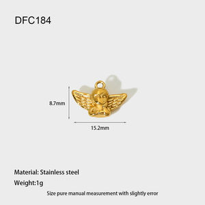 1 paio di ciondoli unisex in acciaio inossidabile impermeabile color oro a forma di tartaruga retrò della serie classica h5