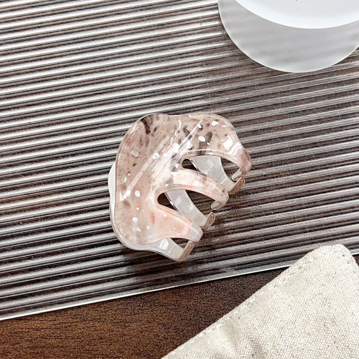 Shell Glitter Tea Gray 5.5Cm Picture7