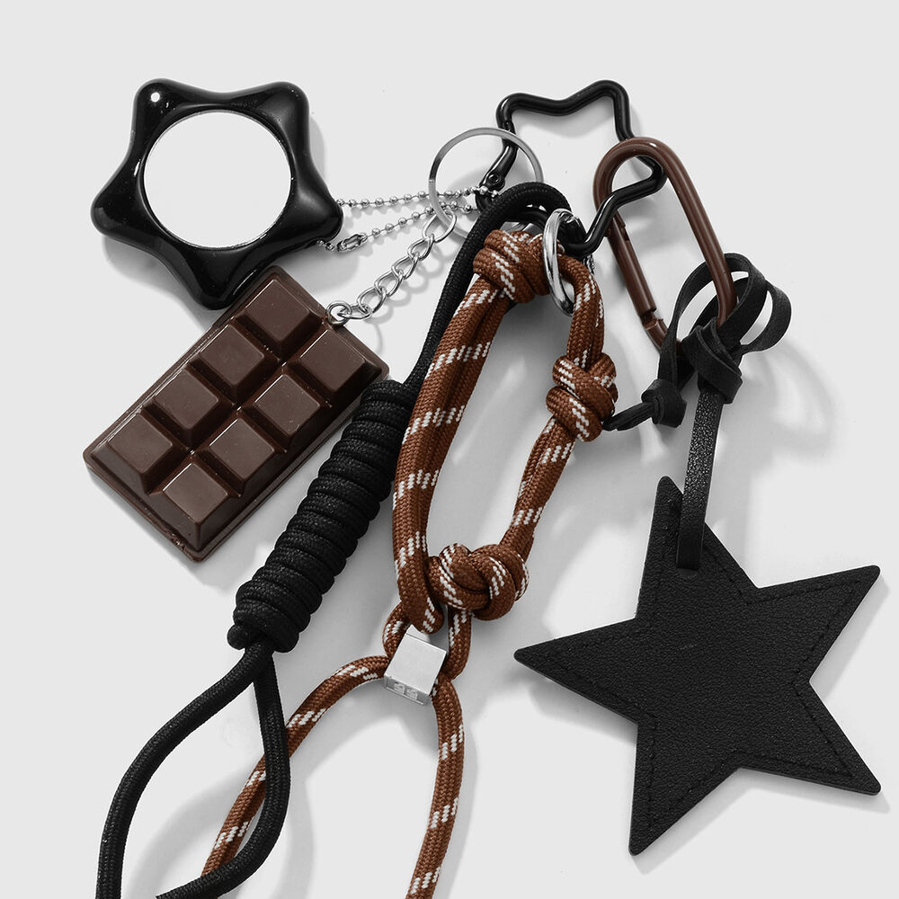 Retro Heart Alloy Bag Charms Picture6