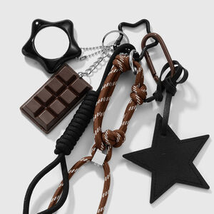 Retro Heart Alloy Bag Charms h5 Picture6