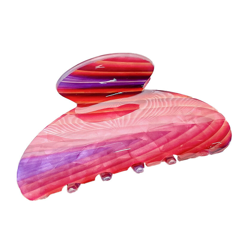 1 Piece Simple Series Sweet Vintage Elegan Acrylic Women's Hair Claws 2