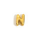 Hollow Small Letter Pendant Necklace-Gold-N Picture14
