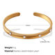 Sz263Wepg White Pearl Gold Bracelet