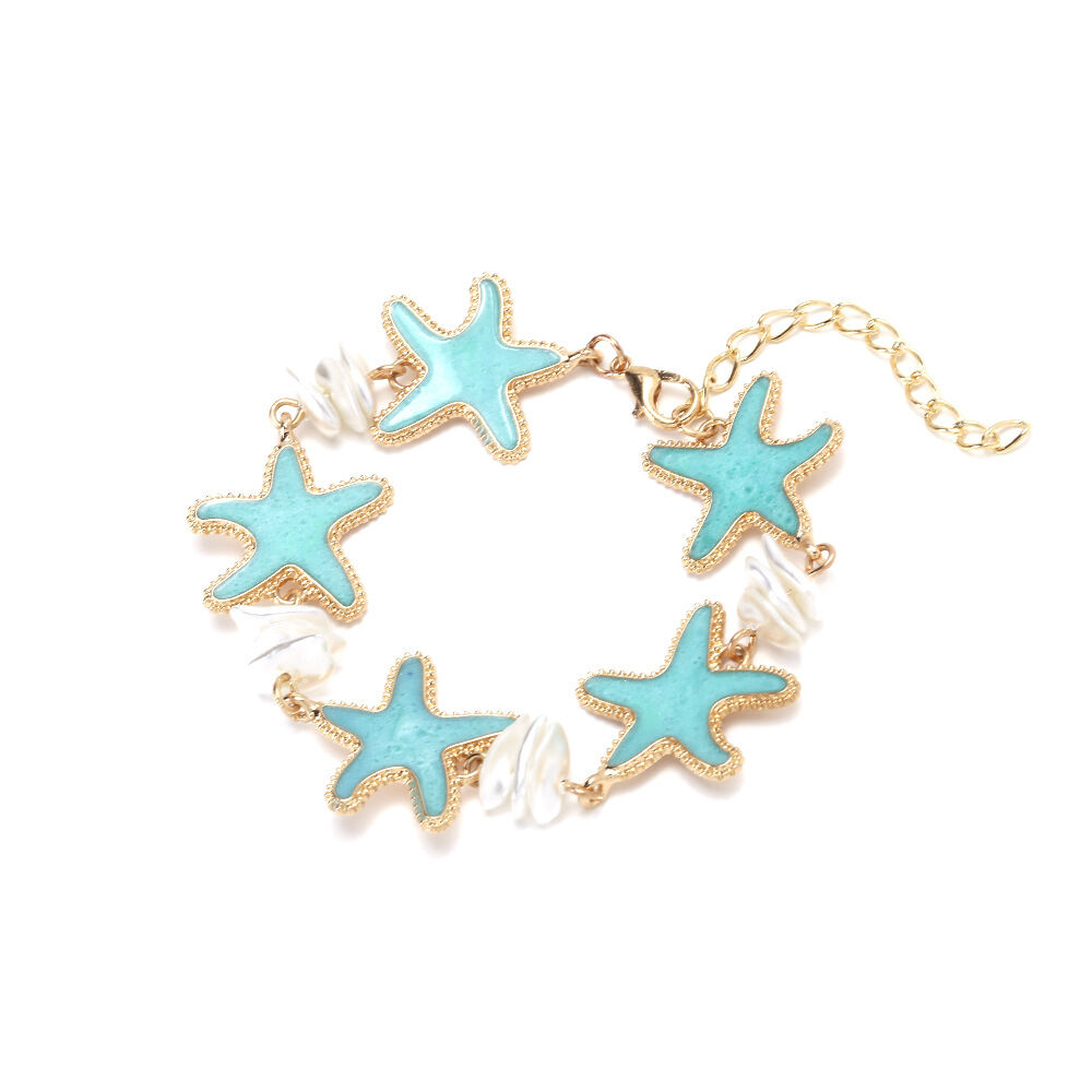 Iron Starfish Charm Bracelets