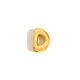 Hollow Small Letter Pendant Necklace-Gold-D Picture4