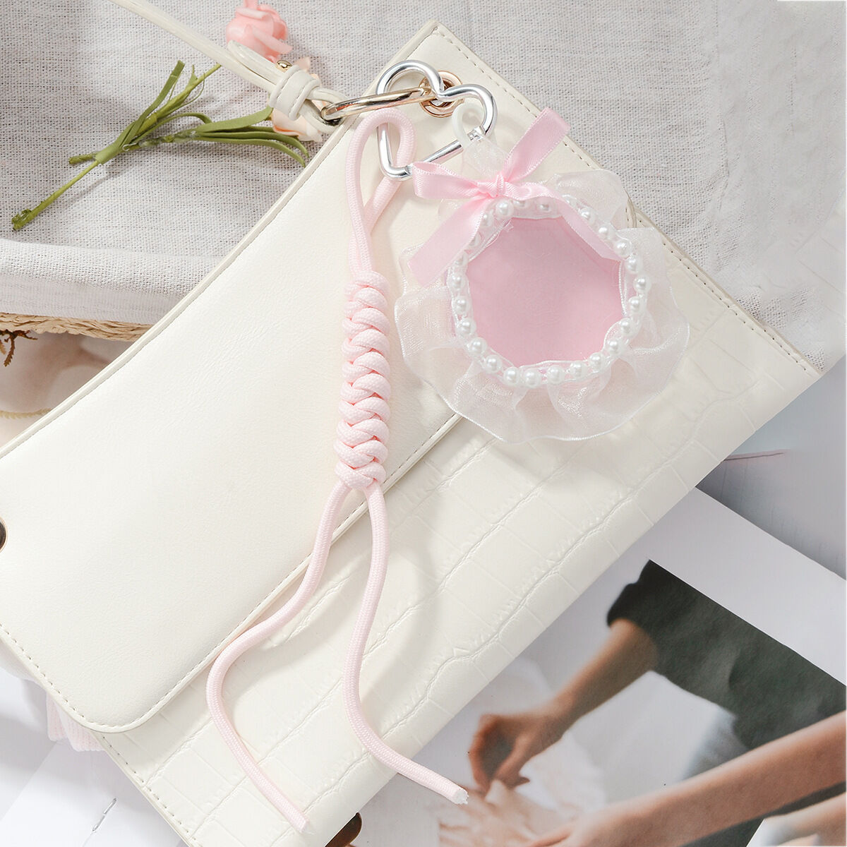 Sweet Bow Knot Bag Charms