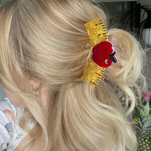 1 Piece Cute Apple Acrylic Women's Hair Claws h5 Picture2