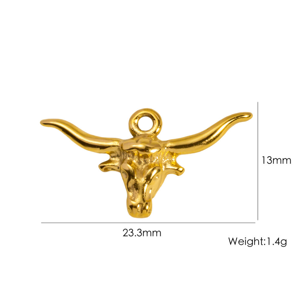1 Pair Simple Series Classic Animal Stainless Steel Waterproof Women's Pendants