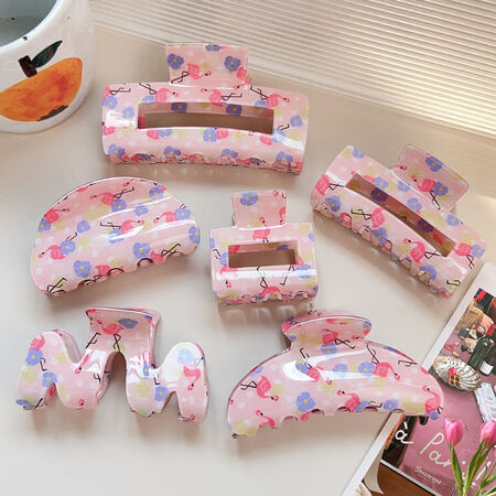 1 paar Simple Series Casual Animal PVC dameshaarklauwen